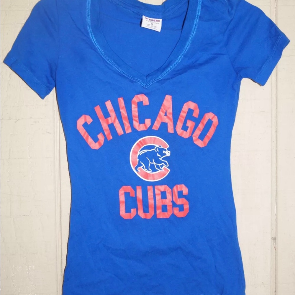 Victoria secret pink Chicago Cubs shirt